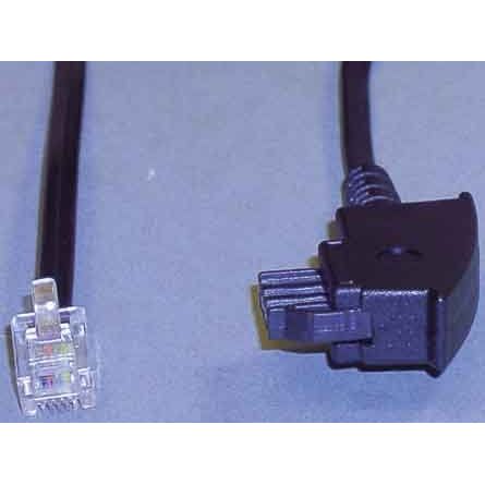 E+P Elektrik - Konfektionierte Fernmeldeleitung Telefon-Anschlusskabel T 36/3 3m