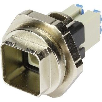 Harting - Rechtecksteckverbinder, Set (Industriesteckverbinder) Steckverbinder Wanddurch- 09352340312 führungsset