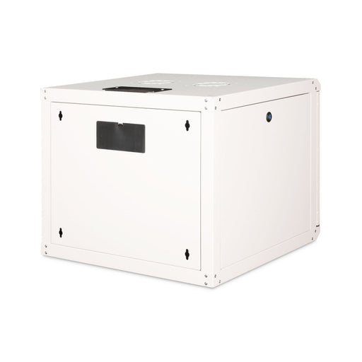 DIGITUS - Netzwerk-/Serverschrank Wandschrank mit Glastür DN-19 09U-6/6 RAL7035 HE 9