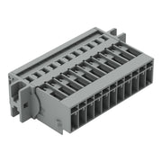 WAGO - Ein- und mehrpolige Klemmenleiste 1-Leiter-Stiftleiste 769-611/002-000 CAGECLAMP,4mm²,gr − 25 Stück