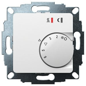 Eberle Controls - Raumthermostat/Uhrenthermostat UP-Raumregler 5-30C AC230V UTE2800-R-RAL9016G50 16A, 1 Schließer