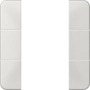Jung - Abdeckung/Bedienelement für Installationsschalterprogramme Tastensatz, 3fach CD 503 TSA LG komplett − 1 Stück