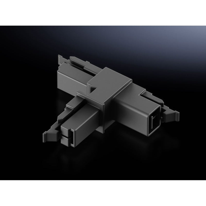 Rittal - Montagezubehör (Schaltschrank) T-Verteiler SZ 2500.680 (VE5) mit 2 Buchsen