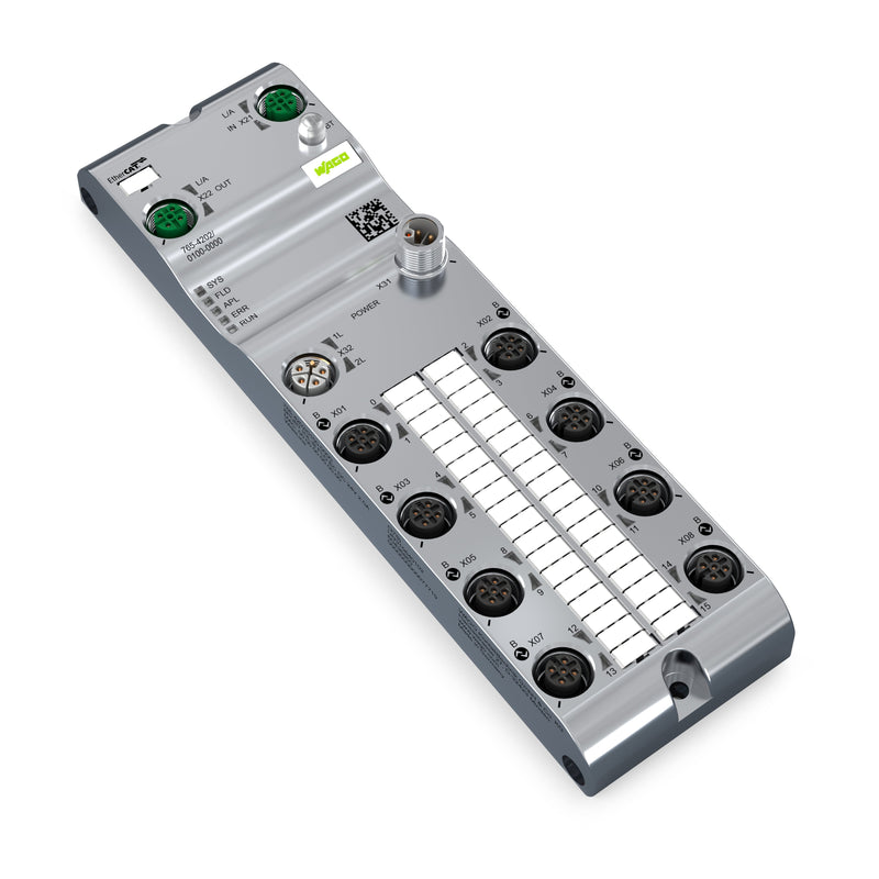 WAGO - Feldbus, Dez. Peripherie - Funktions-/Technologie-Modul Anschlussblock 765-4202/100-000 8-Port-IO, EtherCAT