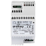 Ekey (AT) - Gleichstromversorgung Netzteil Reiheneinbau 100205 REG 230VAC/12VDC/2A