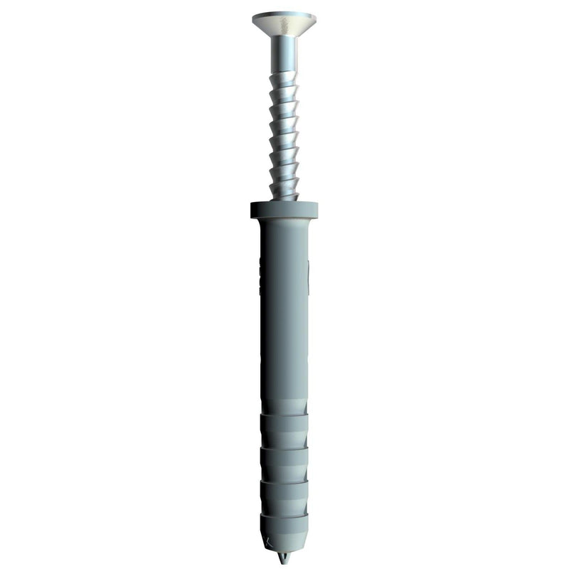 OBO Bettermann - Nageldübel Schlagdübel 910 SD-Q 6x40 6x40mm, halogenfrei − 100 Stück