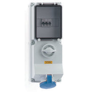 Bals Elektrotech - CEE-Steckdose abschaltbar, abgesichert (IEC 60309) Wandsteckdose abschaltbar 17532 verriegelt abgesich