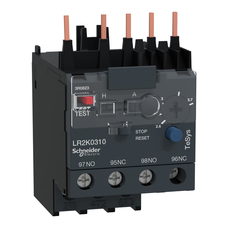 Schneider Electric - Überlastrelais thermisch Motorschutz-Relais LR2K0310 2,60-3,70A