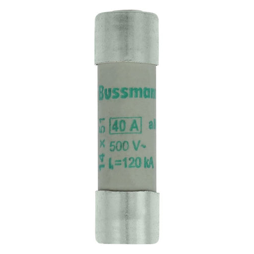 Eaton - Zylindrische Sicherung Sicherungseinsatz Nieders. CYL AM 14,#C14M40S 40A AC 500V 120kA − 10 Stück