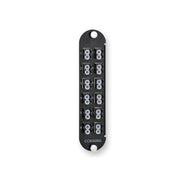 Corning - Moduleinsatz für Patchpanel LWL CCH Verteilerp. 24 Faser CCHE-CP24-D3 m.12 LC Dx OM2 Kuppl
