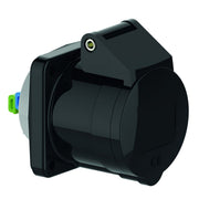 Bals Elektrotech - CEE-Anbausteckdose (IEC 60309) Anbausteckdose QC gerade 130104 16A 3p 230V 6h IP44 − 10 Stück