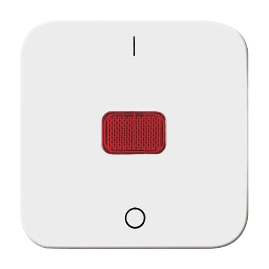 Busch-Jaeger - Abdeckung/Bedienelement für Installationsschalterprogramme Wippe aws 2508-214 Kontroll-Aus 2-polig