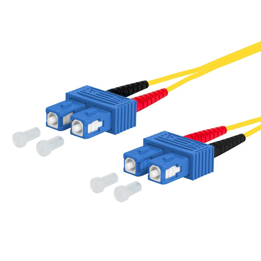Metz Connect - Patchkabel LWL Patchkabel 151P1EOEOA5E SC-D/SC-D OS2, 15,0m