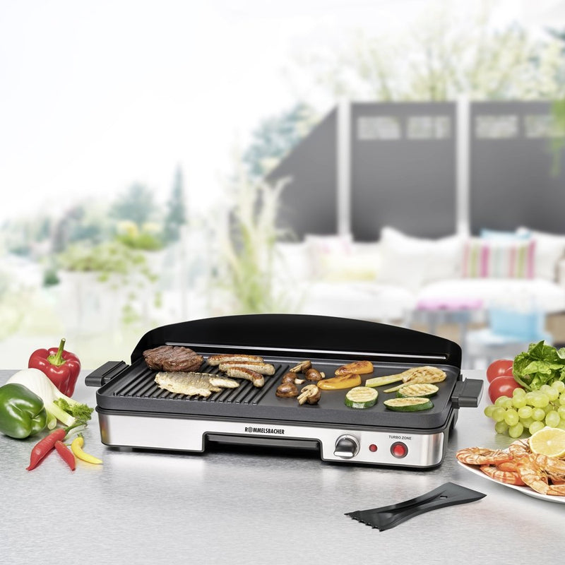 Rommelsbacher - Grillgerät Tischgrill BBQ 2003 1900W eds