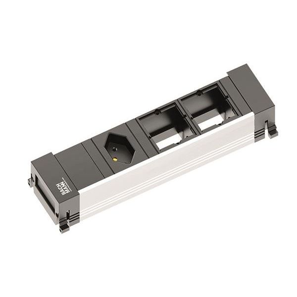 Bachmann - Mehrfachsteckdose Steckdosenleiste 916.005 1xCH 2xABD