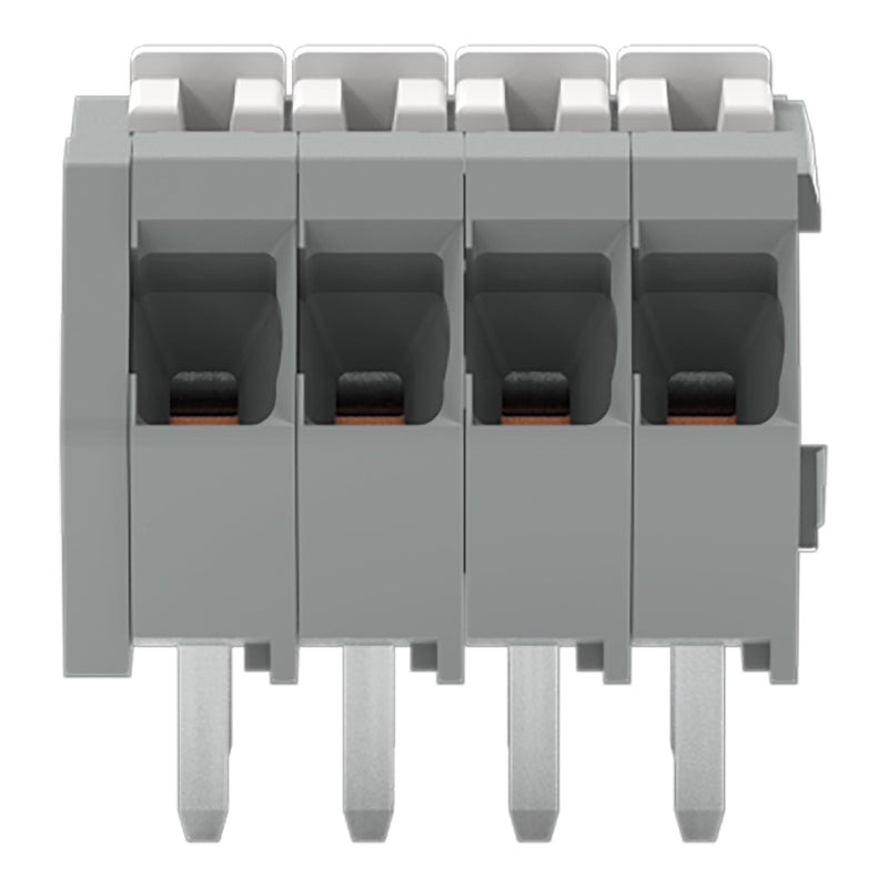 WAGO - Leiterplattenklemme 218-104 0,5mm²,grau − 100 Stück