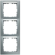 Berker - Abdeckrahmen Rahmen 3fach alu lack 10139959