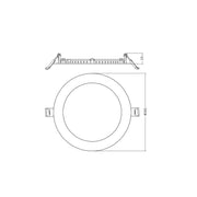 Ledvance - Downlight/Strahler/Flutlicht LED-Downlight DLSLIM.DAD150V13WMS 840, DALI