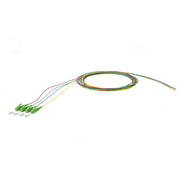 Metz Connect - LWL-Pigtail OpDAT Pigtail LC-APC 150Q1JA0020E4 2m OS2 B2 4farbig − 4 Stück