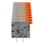 WAGO - Leiterplattenklemme 2601-1510 1,5mm²,gr − 10 Stück