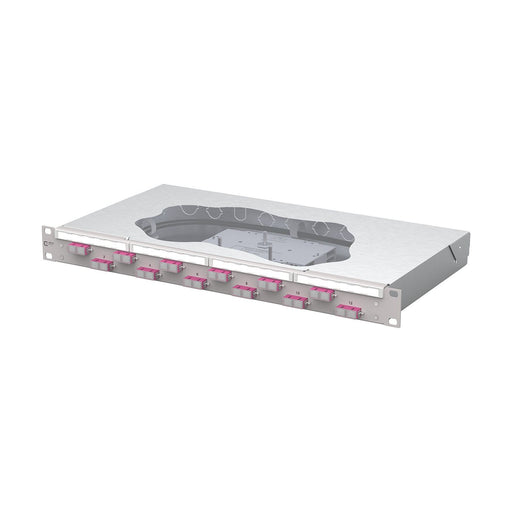 Metz Connect - Patchpanel LWL Patchfeld splice 150457BB12-F 12xSC-D OM4