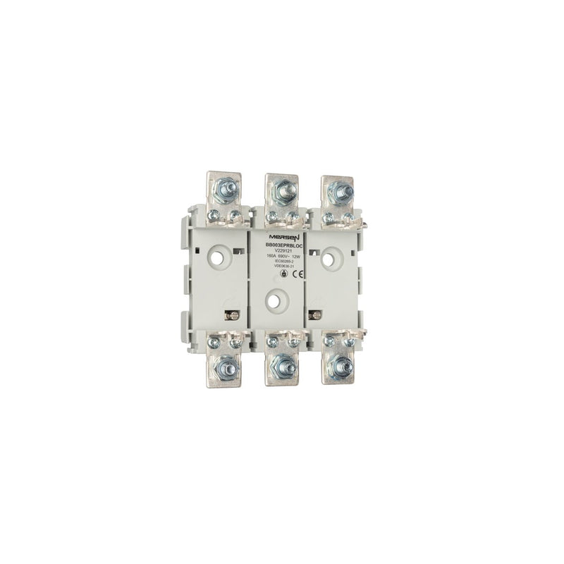 Mersen - NH-Sicherungsunterteil BB003EPRBLOC Gr.00 1p. 160A 95qmm