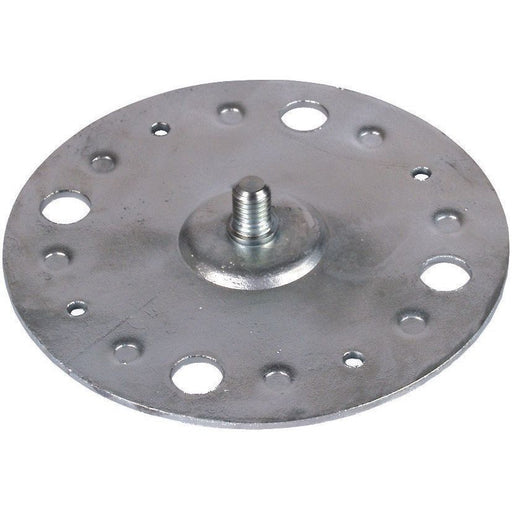 DEHN - Zubehör/Ersatzteile für Erdung und Blitzschutz Befestigungsplatte BPD100GBM84 #297015 D 100mm St/tZn