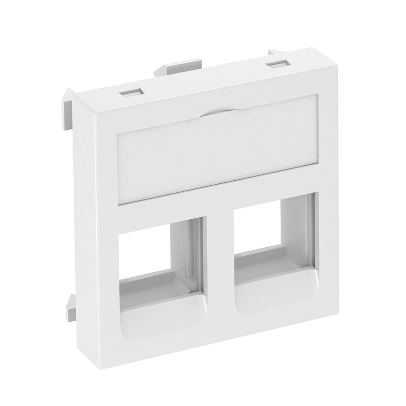 OBO Bettermann - Einsatz/Abdeckung für Kommunikationstechnik Datentechnikträger DTG-02C RW1 45x45mm rws