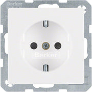 Berker - Steckdose SCHUKO-Steckdose 41236089 polarweiss samt