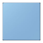 Jung - Abdeckung/Bedienelement für Installationsschalterprogramme Blind-Abdeckung (gerastet) LC 994 B 256 bleu ceruleen 59