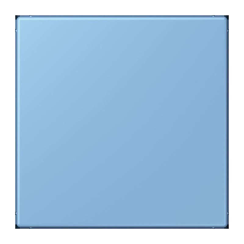 Jung - Abdeckung/Bedienelement für Installationsschalterprogramme Blind-Abdeckung (gerastet) LC 994 B 256 bleu ceruleen 59