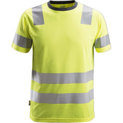 Snickers Workwear - T-Shirt AW HV T-Shirt Klasse 2 25306600003 Gr.XS signalgelb