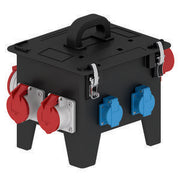 Bals Elektrotech - CEE-Steckdosen-Kombination (IEC 60309) Vollgummiverteiler 522144 tragbar