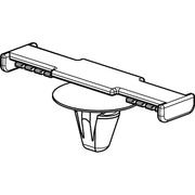 HellermannTyton - Befestigungssockel und -element für Kabelbinder Befestigungsclip 102-69089(1000) 39x2.5 mm − 1000 Stück
