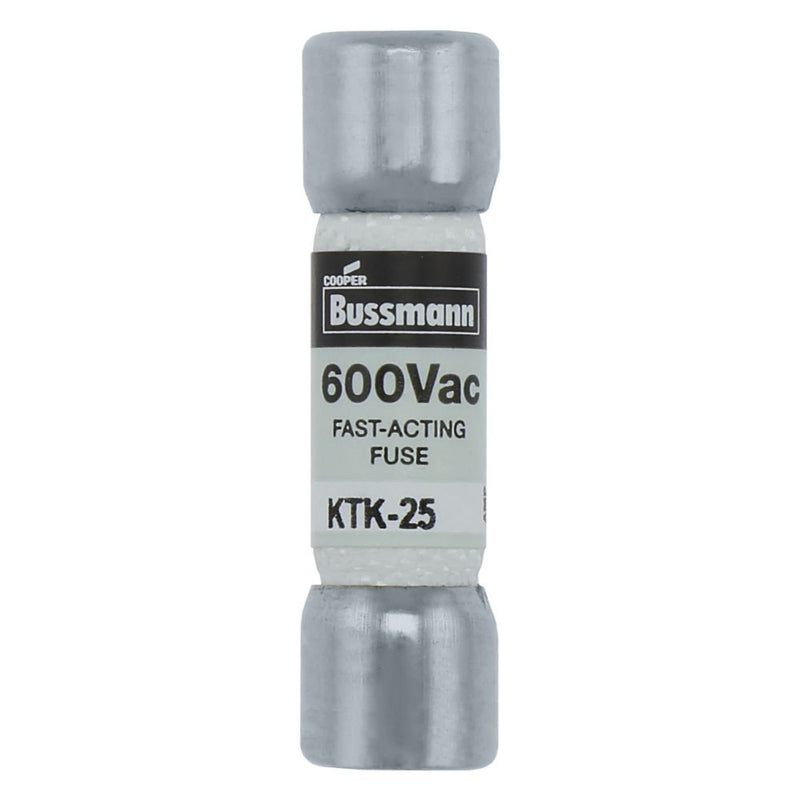 Eaton - HRC-Sicherung Sicherungseinsatz KTK-25 25 A, AC 600 V − 10 Stück
