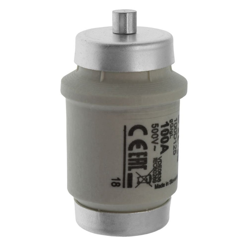 Eaton - D-Sicherungseinsatz Sicherungseinsatz Nieders. FUSE-D4 10#100D125 100A AC 500V 50kA − 3 Stück