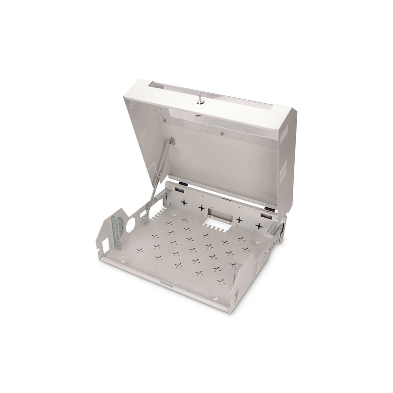 DIGITUS - Netzwerk-/Serverschrank Soho Slim Wandgehäuse 3HE DN-19 04U-PB 497x140x475mm