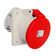Walther Werke - CEE-Anbausteckdose (IEC 60309) Anbaudose schräg 63A 560406 4P 400V 6h IP44