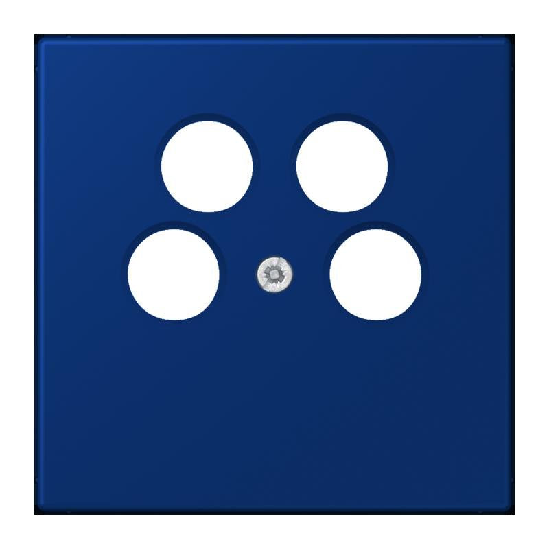 Jung - Einsatz/Abdeckung für Kommunikationstechnik Abdeckung für SAT-TV LC 990-4 SAT2 261