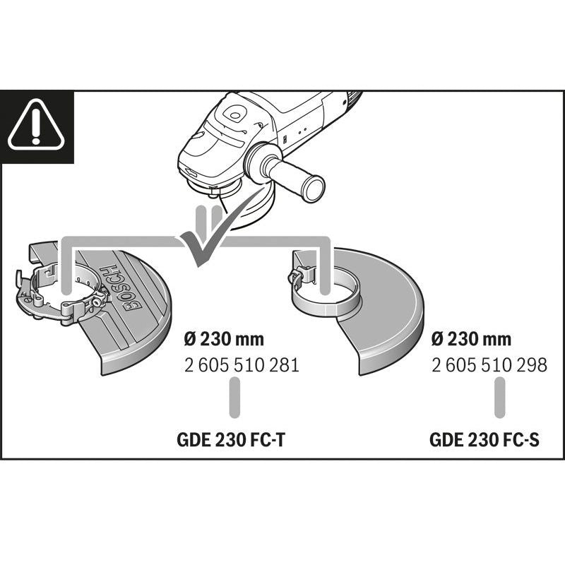 Bosch - Systemzubehör für Schleifen/Polieren (Akku/elektrisch/Druckluft) Absaughaube Full Cover, 1600A003DL Systemzubehör