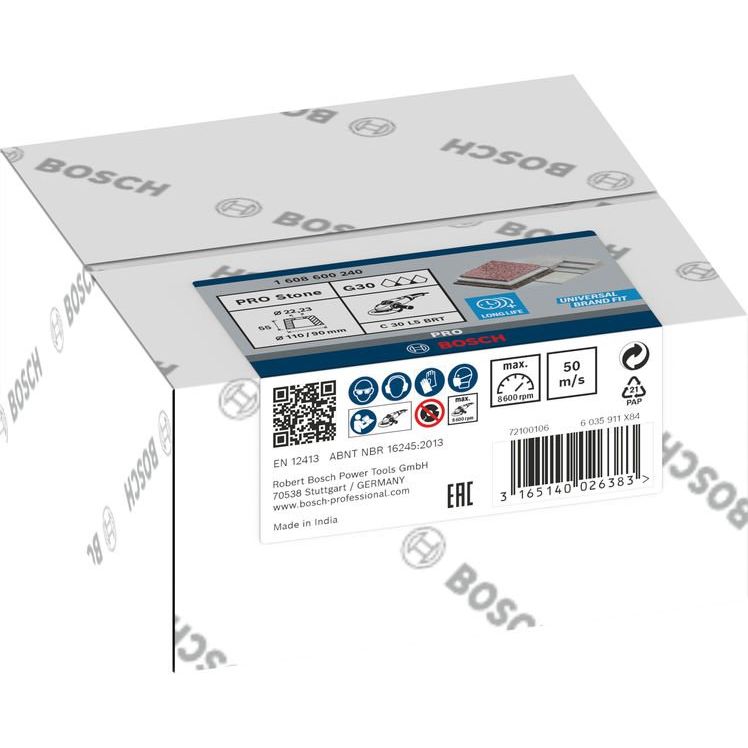 Bosch - Trenn-/Schleifscheibe PRO Stone Konischer 1608600240 Schleiftopf 90 x 110