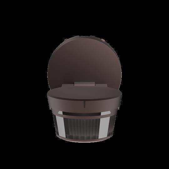 Busch-Jaeger - Bewegungsmelder/Präsenzmelder komplett Busch-Wächter Pro 280° 6251/28-131-WL Wireless Braun