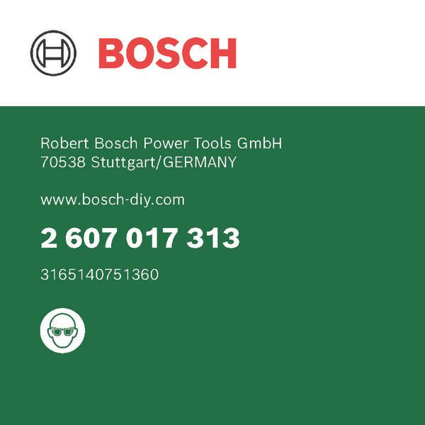 Bosch - Steckschlüsselset Steckschlüssel-Set, 2607017313 6-teilig 50 mm 6