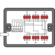 WAGO - Kompaktverteiler für steckbare Gebäudeinstallation Verteilerbox 899-631/339-000 400 V/230 V
