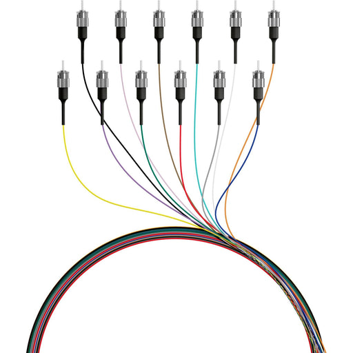 EFB-Elektronik - LWL-Pigtail ST Faserpigtail G50/125 O3305.2 (VE12Satz) 2m, OM3
