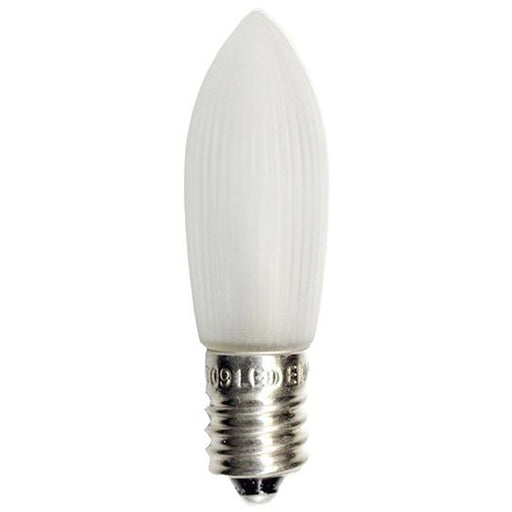 Scharnberger+Hasenbein - LED-Lampe/Multi-LED LED-Riffelkerze 13,5x45mm 57691 (VE3) E10 10-55V mAtt 3St