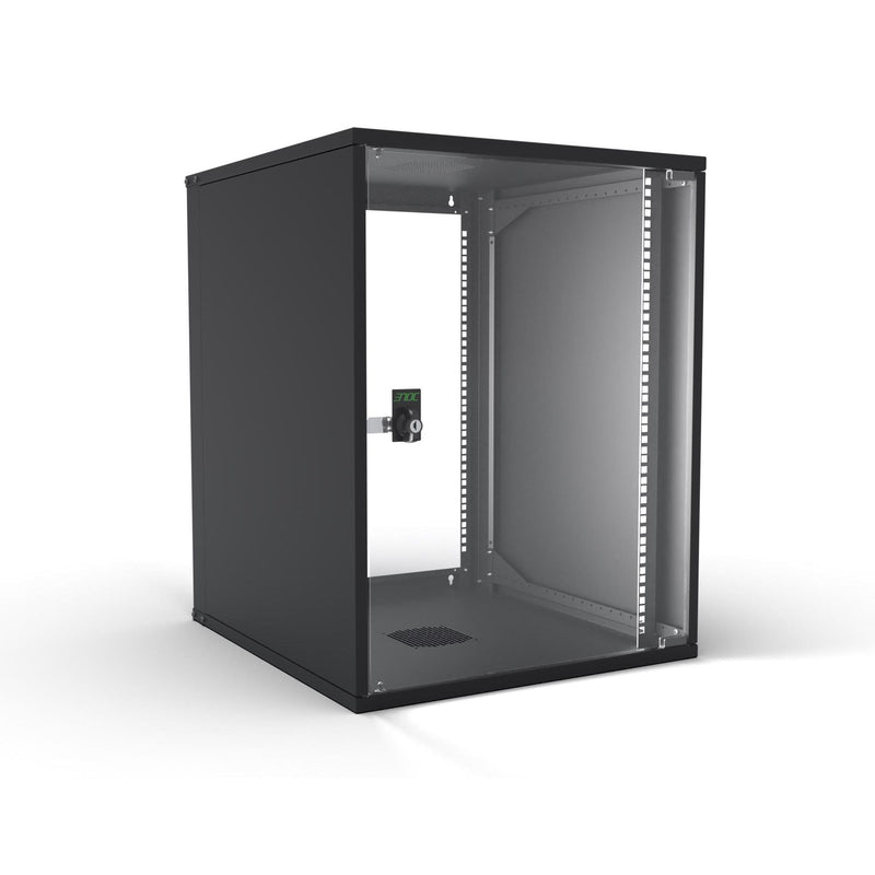 Enoc - Netzwerkgehäuse Economy Wandschrank 15HE W3 15-6-S 550x600x715mm sw