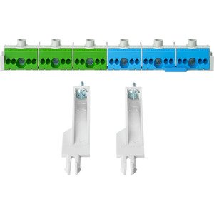 Hensel - Ein- und mehrpolige Klemmenleiste PE-/N-Klemme FC PN 30 m.Schraubbefestigung − 1 Stück by Hensel
