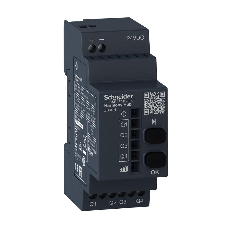 Schneider Electric - Zubehör/Ersatzteile für Befehlsgeräte Empfänger für Harmony ZBRRH Hub, 24V, 4 PNP