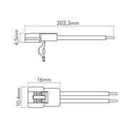 Nobile - Zubehör/Ersatzteile für Lichtschlauch/-band Anschlußkabel 5er Set 5011510045 − 1 Stück
